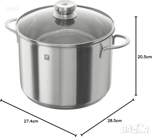 Zwilling тенджера - TWIN® Nova,​ 24 cm, 7.8л, снимка 2 - Съдове за готвене - 47320151