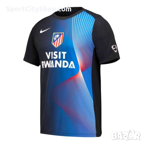 Мъжка тениска Nike Atlético Madrid Academy Pro Third Total 90 HM3435-010, снимка 3 - Тениски - 51844109