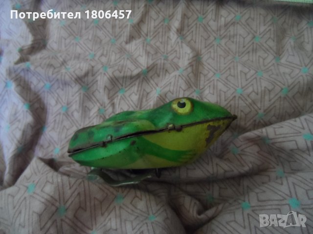 стара ламаринена , механична играчка, снимка 6 - Антикварни и старинни предмети - 26827275