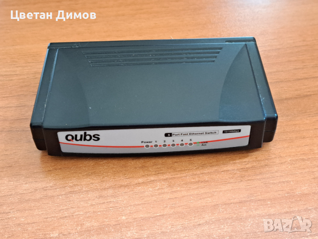 Switch Tp link 8 port и Qubs 5 port, снимка 5 - Суичове - 44891960