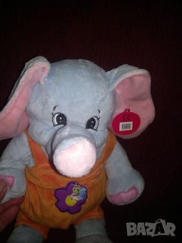 Плюшен слон,последна бройка, намалеен на 7лв., снимка 2 - Плюшени играчки - 38143510