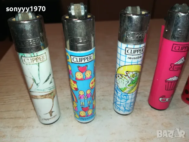 CLIPPER-КОЛЕКЦИЯ 10БР ЗАПАЛКИ-ЛОТ 2 2112241624, снимка 2 - Колекции - 48426245