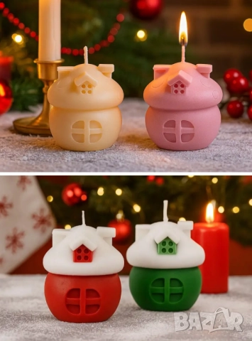 Силиконова форма молд къщичка , снимка 5 - Форми - 52632832