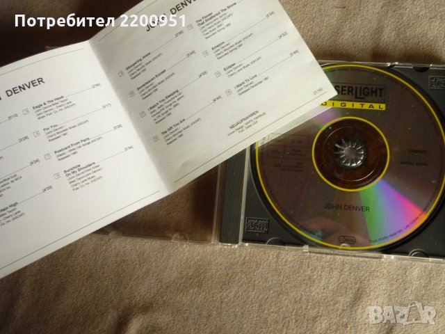 JOHN DENVER, снимка 2 - CD дискове - 32402615