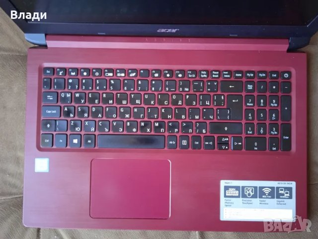 Acer Aspire 3 A315-53 Intel i3 7020U FHD 8GB 128 GB SSD+1TB HDD отлична батерия , снимка 2 - Лаптопи за дома - 47423952