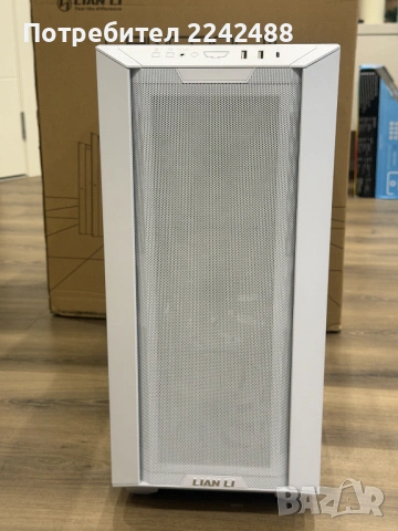 Продавам кутия Lian Li Lancool III RGB Mid-Tower TG White, снимка 3 - Захранвания и кутии - 53415073