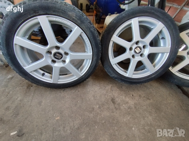 17" джанти с гуми 5х112 seat, audi, vw