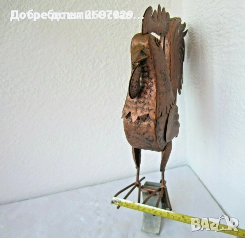 Петли и плакети: Плакет, пано с петел, слънчоглед кокошка, як, бизон, Ернст Телман,конметал, висулка, снимка 12 - Други ценни предмети - 29445289