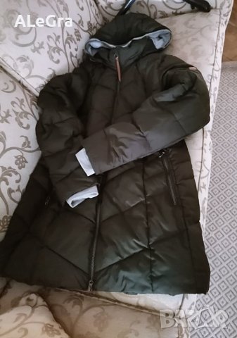  Дамско тъмнозелено зимно яке CAMEL ACTIVE - XL - 46 размер, снимка 2 - Якета - 43473534