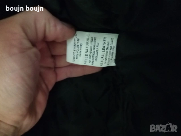 Оригинално Италианско яке Vera Pelle 100% кожа, Винтидж,мъжко size L ,отлично състояние, снимка 6 - Якета - 53168584