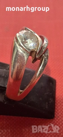 Сребърен пръстен, снимка 3 - Пръстени - 53587050