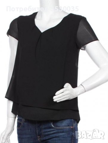 Дамска блуза с къс ръкав s.Oliver Black label, нова с етикет, снимка 1