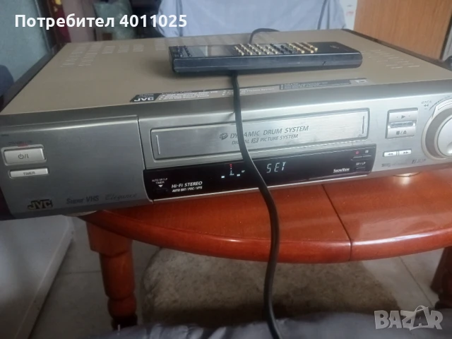 Топ video  JVC HR-S9400E  HiFi HighEnd S-VHS + слушалки JVC