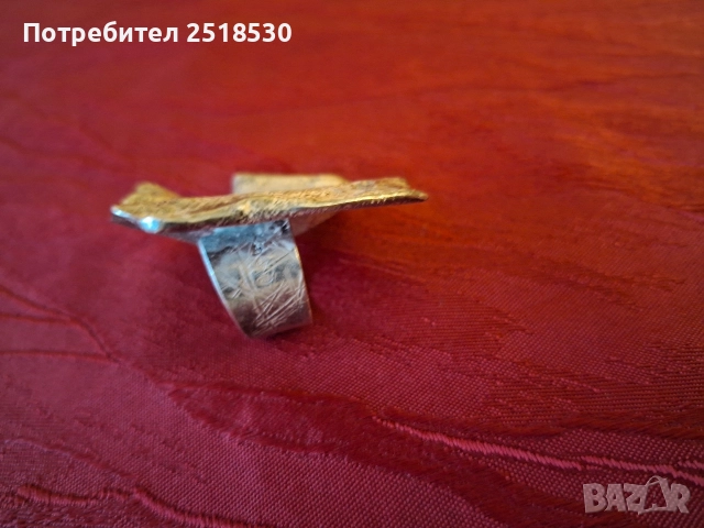 Сребърни масивни авторски пръстени, снимка 4 - Пръстени - 52635124