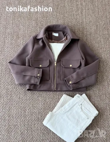 Късо палто/яке, снимка 8 - Якета - 48996567