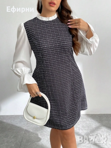 Есенно- зимна рокля, Елегантна рокля, Стилна рокля, снимка 4 - Рокли - 52218786