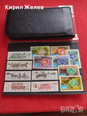 Пощенски марки две серии История на транспорта в Москва СССР/ Гренада 22588