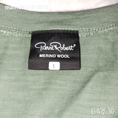 Pierre Robert (L) и (М) дамски термо блузки мерино 100% Мerino Wool -2 броя, снимка 7 - Спортни екипи - 39773598