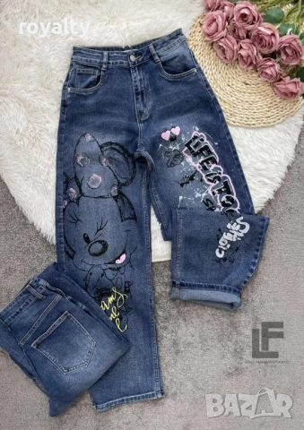 Дънки LFS Minnie Blue 9962, снимка 4 - Дънки - 52887239