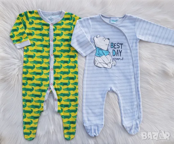 Бебешки ромпър Мечо Пух 6-9 месеца , снимка 5 - Бебешки гащеризони - 48072969