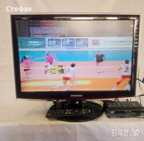 22" телевизор Samsung T220 HD. В отлично техническо и визуално състояние. Няма вграден цифров тунер., снимка 6 - Телевизори - 53536595