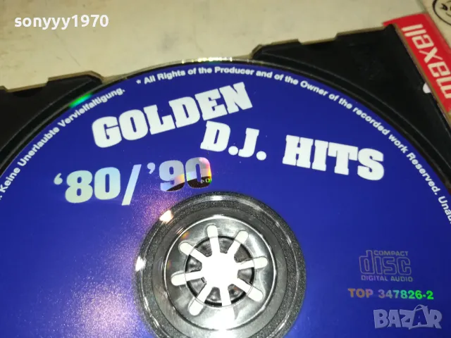 GOLDEN DJ HITS 80/90 CD 2503250542, снимка 10 - CD дискове - 49627330