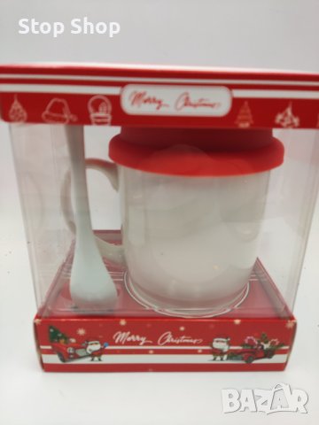 Коледна Термо чаша 15х13х10, снимка 2 - Чаши - 43017991