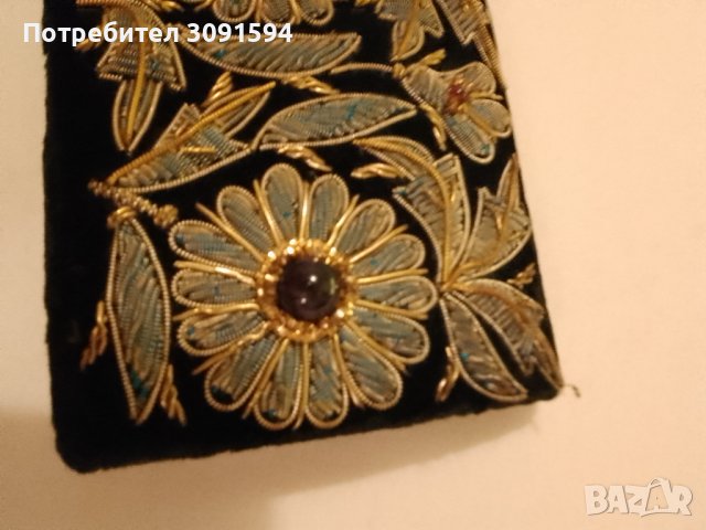 Портфейл от времето на СССР Made in India, ръчна изработка, снимка 3 - Портфейли, портмонета - 44052417