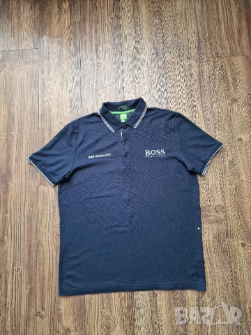 Страхотна мъжка тениска HUGO BOSS размер L / XL , снимка 2 - Тениски - 51361135