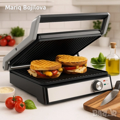 Електрически грил-тостер 2в1 Royalty Line RL-PG7933