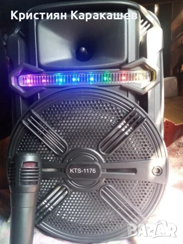 Bluetooth Тонколона KTS 1175 с микрофон, снимка 4 - Bluetooth тонколони - 50973429