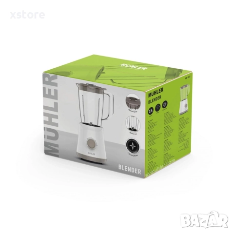 Блендер Muhler MB-355, 500W, 1.5 л, пластмасова кана, снимка 7 - Блендери - 52595526