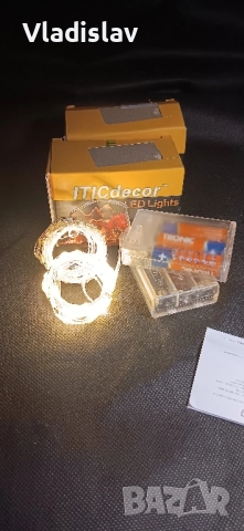 Лед гирлянд 2бр.в комплект 1+1подарък, снимка 3 - Лед осветление - 52418272