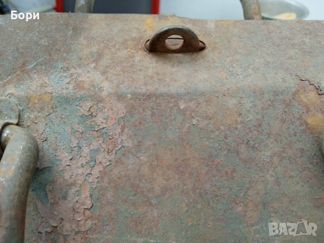 Стар метален немски куфар за инструменти, снимка 6 - Куфари с инструменти - 38514736