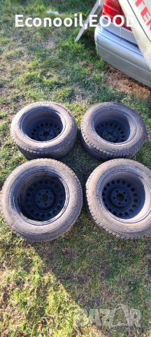 Зимни гуми с джанти Мерцедес Вито бусови, снимка 2 - Гуми и джанти - 35187589