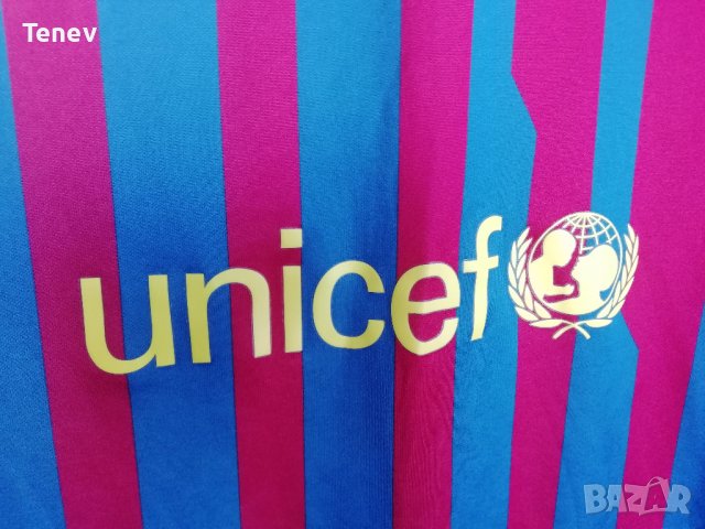 Barcelona Nike оригинална футболна тениска фланелка Барселона 2011/2012 , снимка 4 - Тениски - 37675470