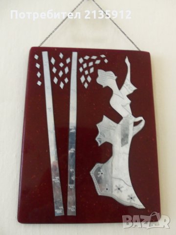 Апликирана картина и Брезичка и танцуваща девойка., снимка 4 - Пана - 32552536