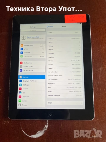 iPad 4th Gen, снимка 3 - Таблети - 50571691