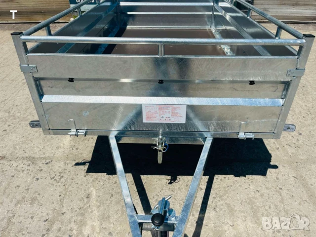 НОВО Туристическо, 2осо самосвално ремарке TRIGANO 2C250, снимка 8 - Ремаркета - 51063103