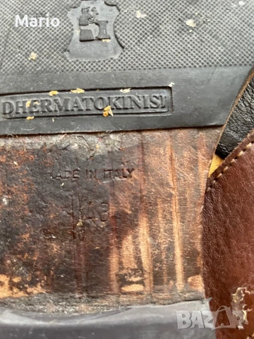 N nera collezione мъжки кожени чехли 43, снимка 4 - Мъжки чехли - 50738986