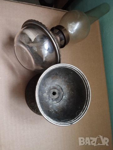 Стара газова лампа, снимка 4 - Антикварни и старинни предмети - 43347659