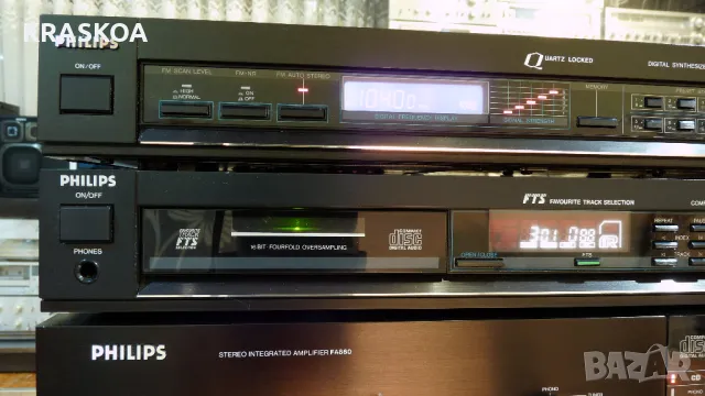 PHILIPS FA 860 & СД Плеър   CD 670 &  FT 565, снимка 8 - Ресийвъри, усилватели, смесителни пултове - 48057822