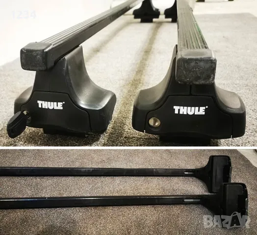 Багажник напречни греди THULE рейки за AUDI A3 седан след 2013, снимка 3 - Аксесоари и консумативи - 49843726
