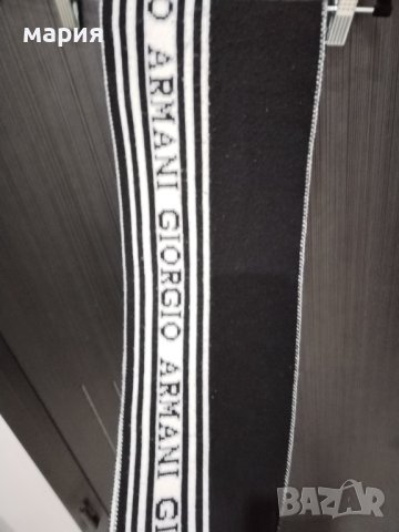 Оригинален мъжки двлуцев шал Giorgio Armani, снимка 4 - Шалове - 42952581