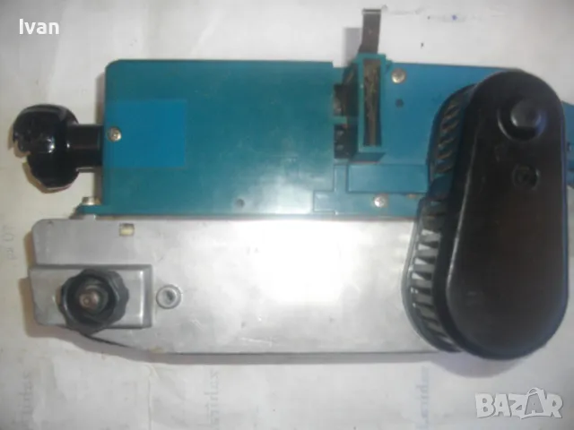 950W/4,6A Germany BOSCH ОРИГИНАЛЕН ЛЕНТОВ ШЛАЙФ НЕМСКИ СИНЯ СЕРИЯ СТАРО КАЧЕСТВО ЗА ЧАСТИ ЗА РЕМОНТ, снимка 12 - Други инструменти - 50099747