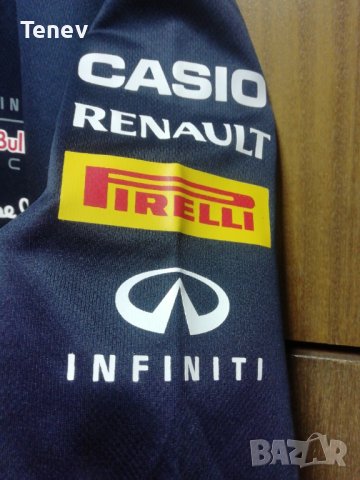 Pepe Jeans London Red Bull Racing F1 Infiniti оригинална тениска фланелка L Ред Бул, снимка 10 - Тениски - 43275433