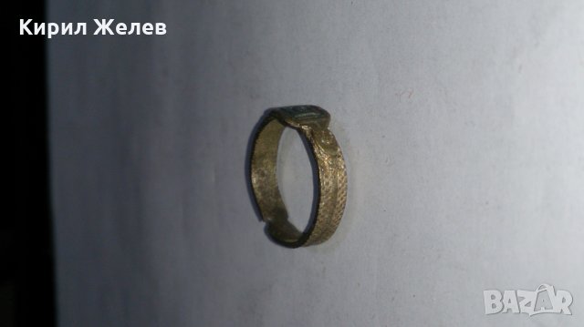 Стар пръстен уникат сачан над стогодишен - 60221, снимка 3 - Пръстени - 28987276