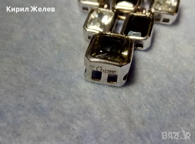 GALDINI СКЪПОЦЕНЕН ФЕШЪН АРТ СРЕБЪРЕН МЕДАЛЬОН РОДИРАНО СРЕБРО 925 на ГАЛДИНИ ДИЗАЙНЕРСКО БИЖУ 34465, снимка 8 - Колиета, медальони, синджири - 49885912