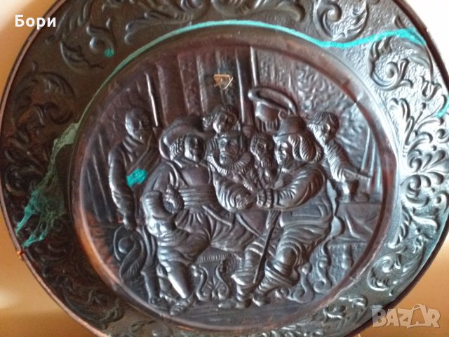 Голям  шведски плакет 60см диаметър, снимка 11 - Картини - 27594844