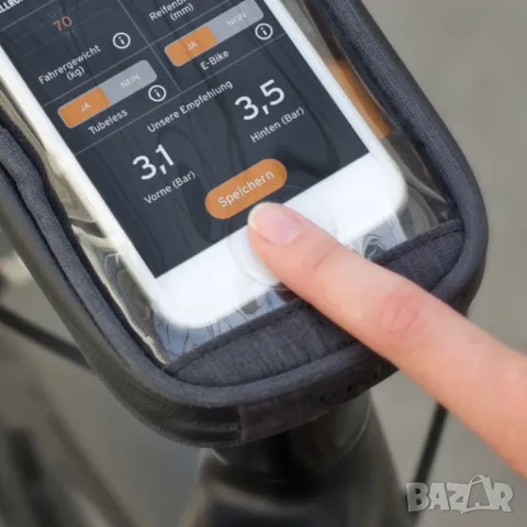 Водоустойчива Чанта За Велосипед Sks Traveller Smart Със Сигурно Закрепване, Вграден Сензорен Джоб, снимка 4 - Аксесоари за велосипеди - 49486915